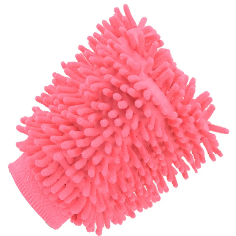 Double Side Car Wash Gloves Motorcycle Vehicle Auto Cleaning