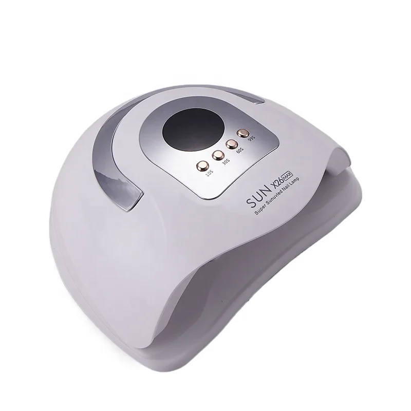 Wholesale 380W ABS SUN X26 max Nail Lamp 81 LEDS Fast Drying Gel Nails Polish Dryer Portable Manicure UV Gel Nail Lamp