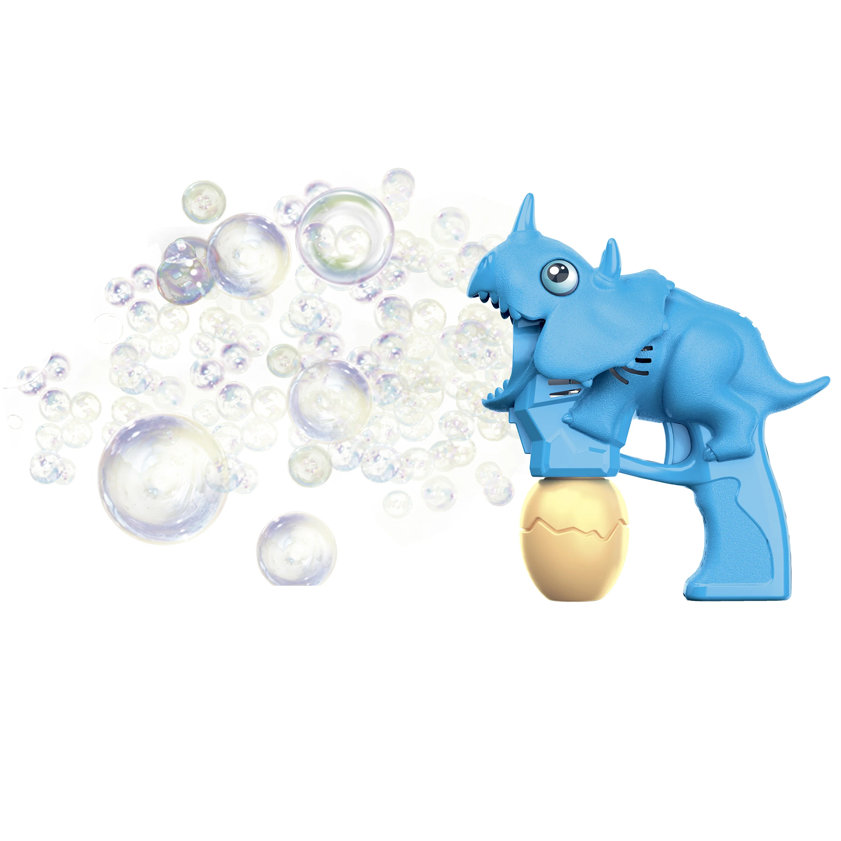 Hot sale electric dinosaur bubble gun with light and music children summer outdoor bubble GUN toys for kids