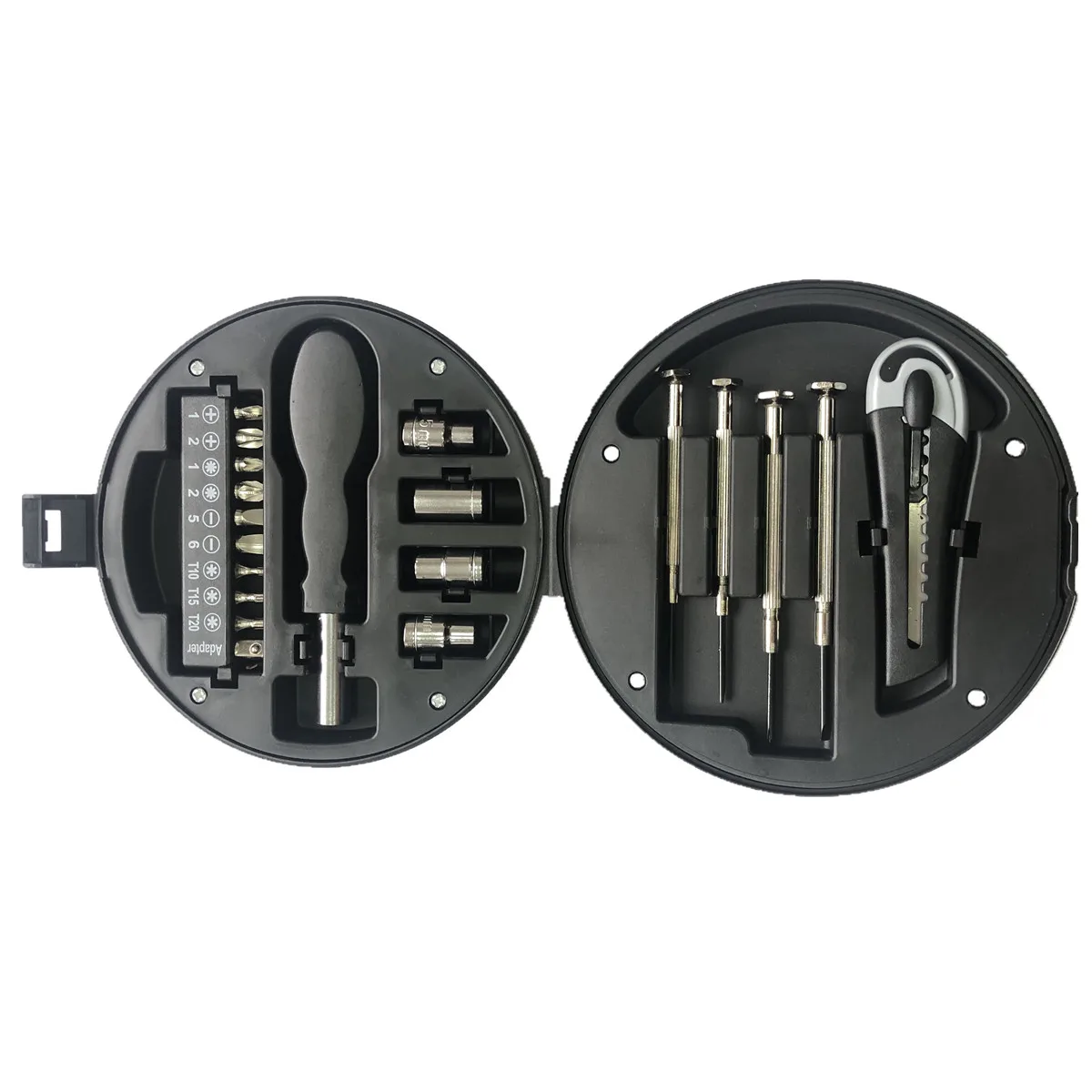 20 in1 Mini soccer High quality logo customization tool set Factory price Football shape creative tool box DIY hand tool kit