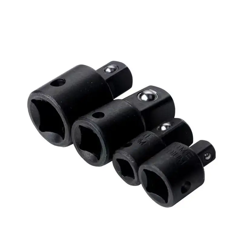 Black Ratchet Socket Adapter  Converter Socket Wrench Torque Sleeve for Power Drill Tools Adapter Socket