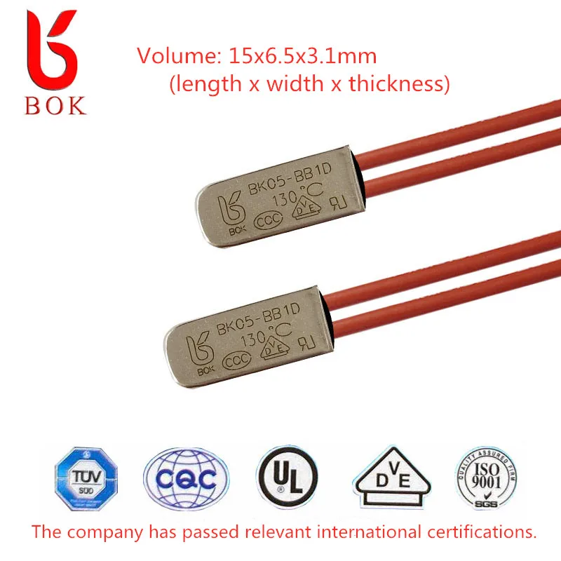  Термостат KSD9700/BK05 30 ~ 160 градусов 2 А/5 А/10 А/20 А термозащитный переключатель контроля
