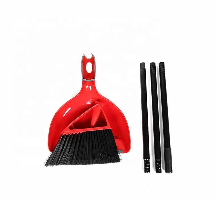 The broom plastic house cleaning broom brush dustpan and broom wholesale