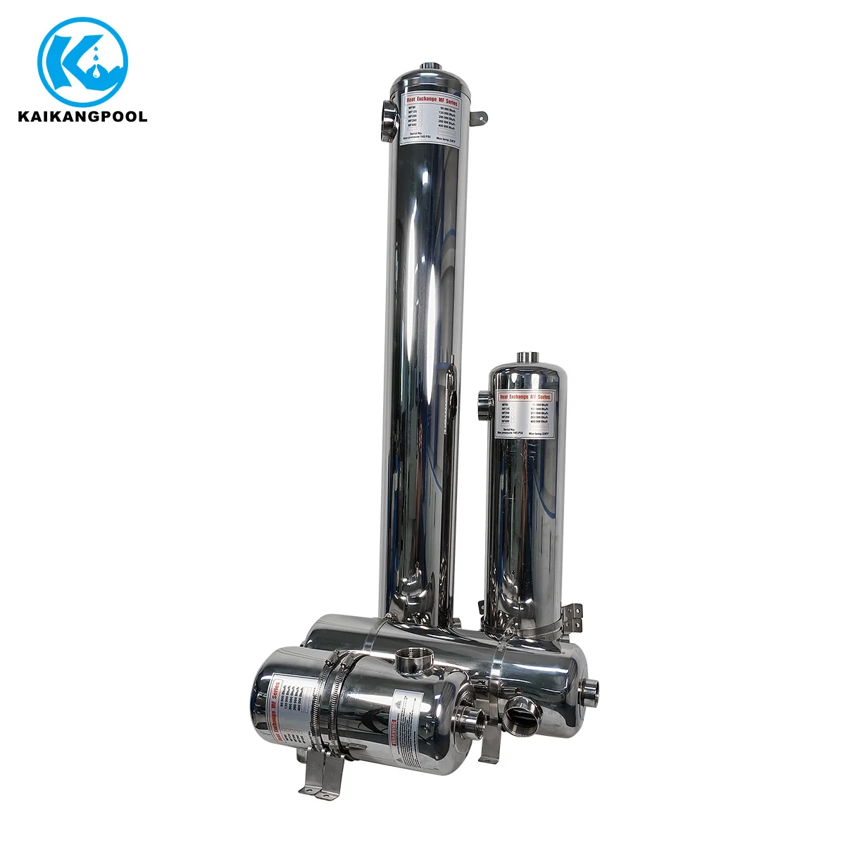 Hot Sale Stainless steel Swimming Pool Water Heater Heat Pump Tubular Exchanger