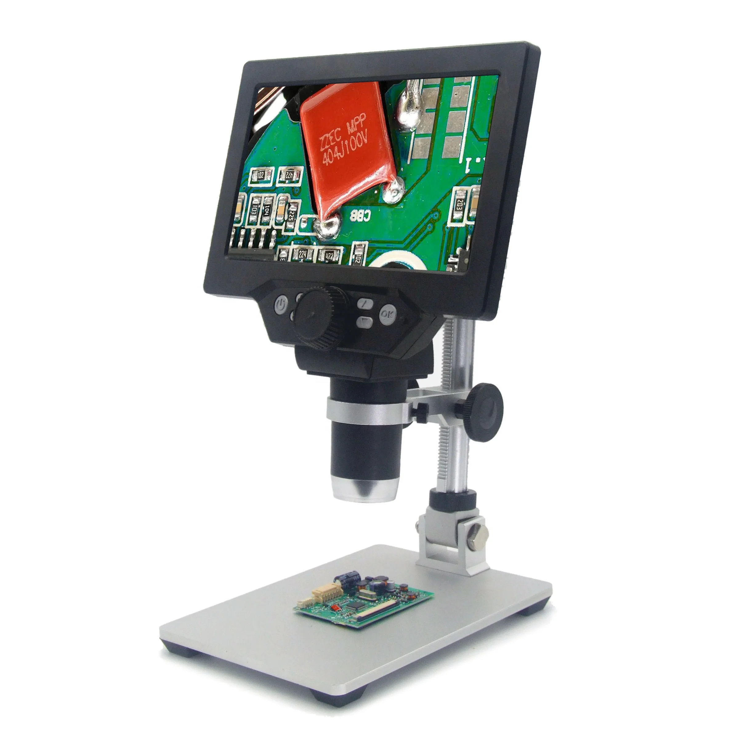  Цифровой микроскоп G1200 HD 2MP 1200x с ЖК-экраном 7