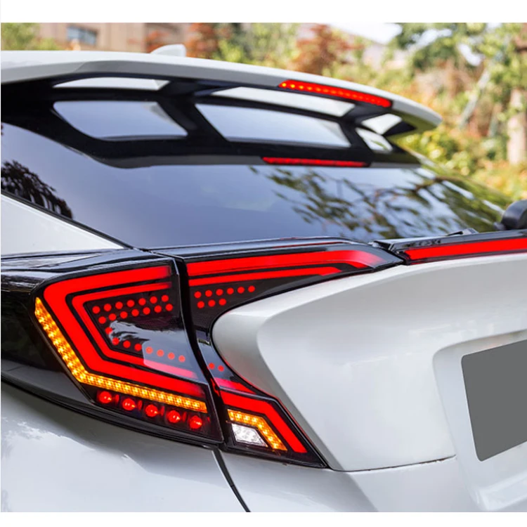 High Quality Led Car Tail Light for Toyota CHR Led Tail Lamp With Spoiler Rear Light
