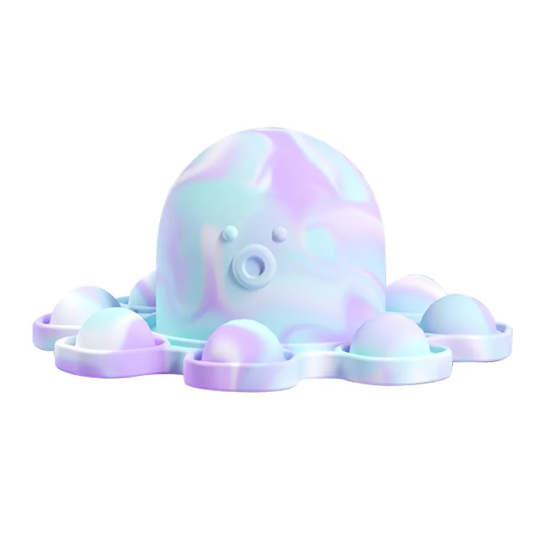 Manufactory Price New Design Hottest Selling High-quality Food Grade Safety Silicone Anti-stress Simple Dimple Fidget Toy