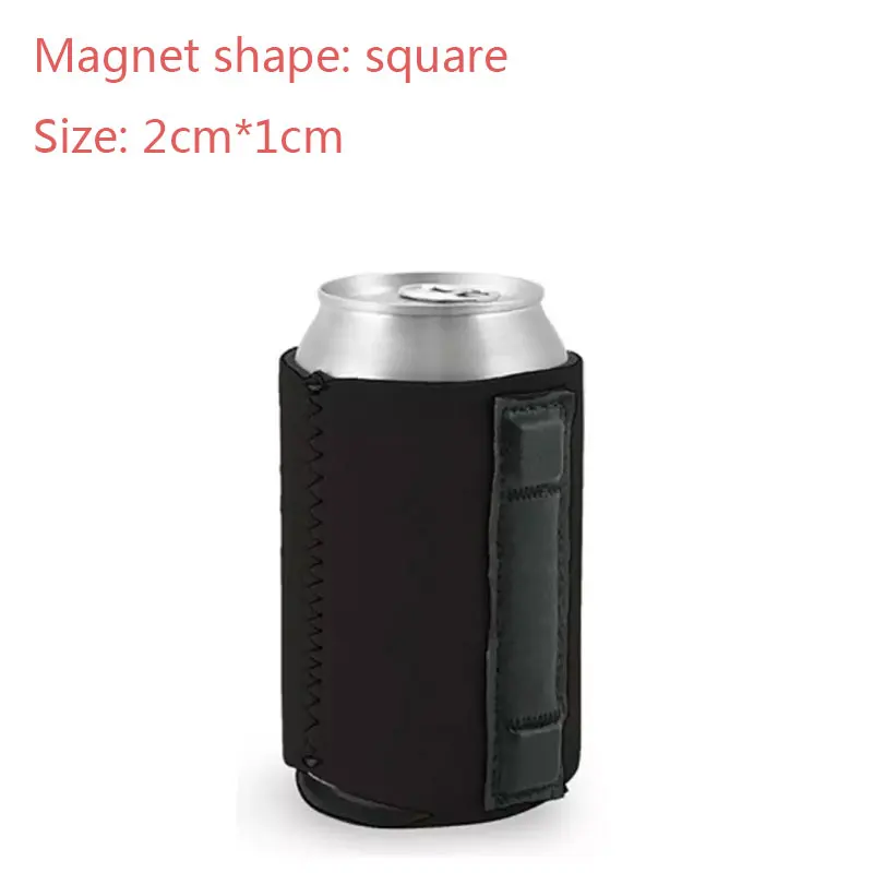 Custom Logo Hot Sale  Wholesale Blank Insulated  Magnetic Coozies Stubby Holder Magnet