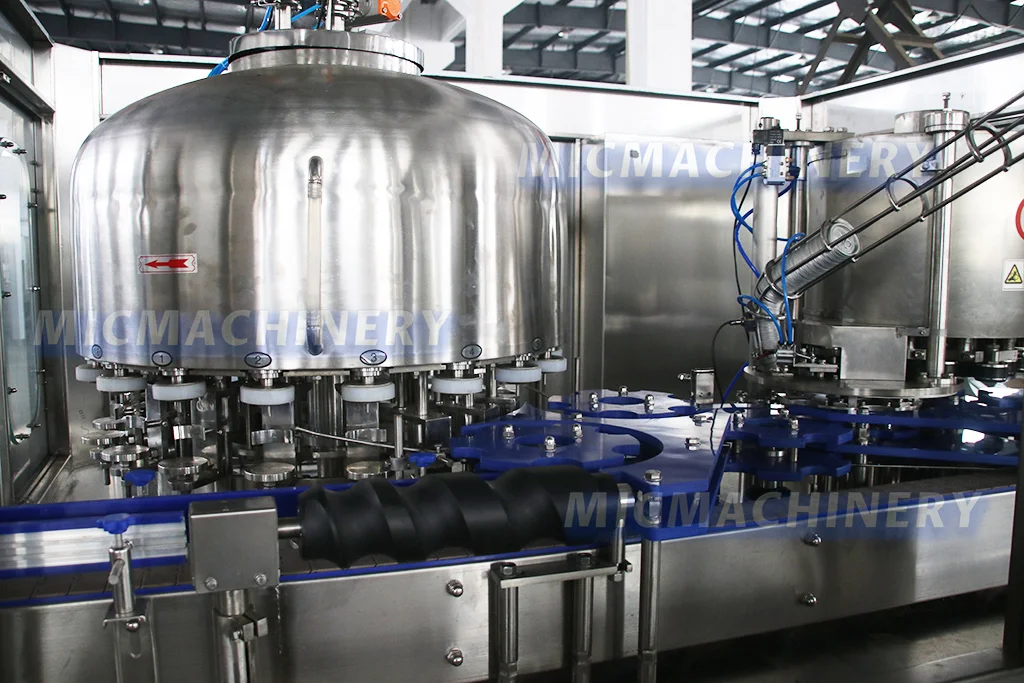 Automatic energy red bull soft drinks can filling beverage canning machine