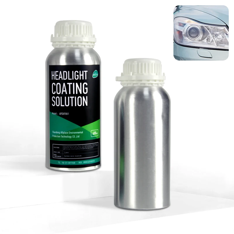 Раствор для полировки автомобильных фар Allplace, жидкость для полировки фар, устойчивая к царапинам