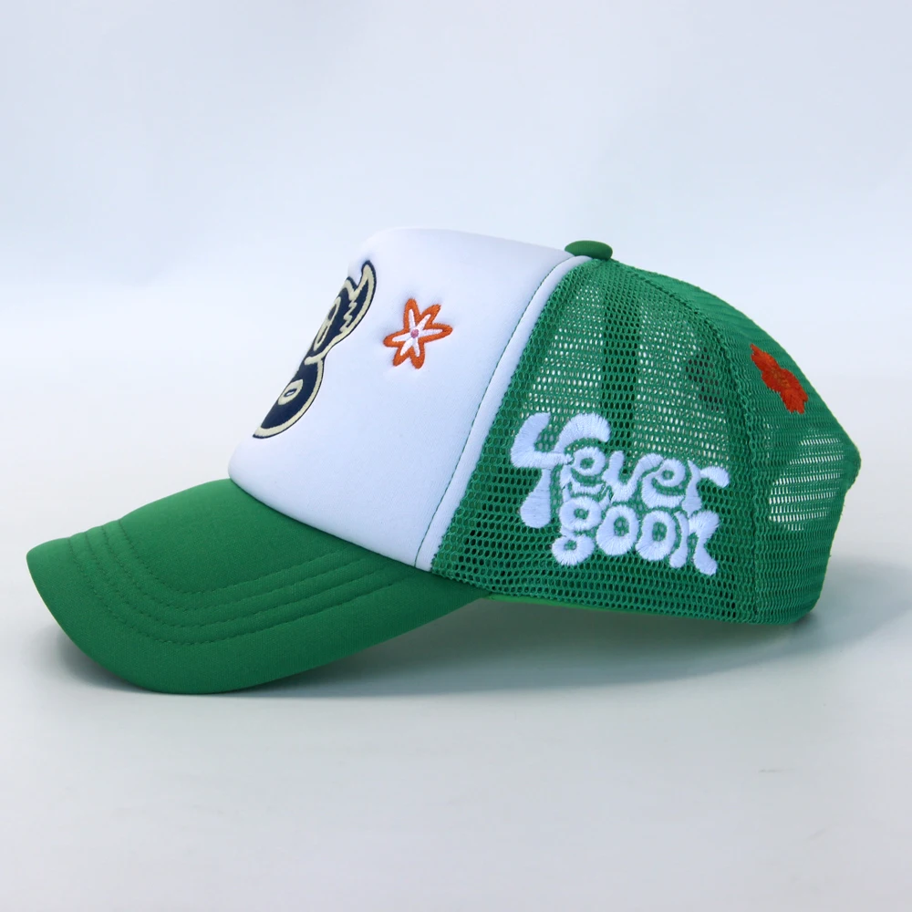 Индивидуальная Люминесцентная вышитая шляпа грузовика, светоотражающая Кепка грузовика 3 м