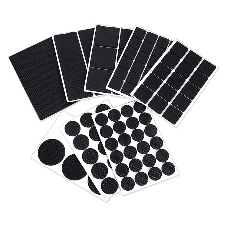 Adhesive felt pads chair leg wool felt pad Non Slip Foam Furniture Leg Pads