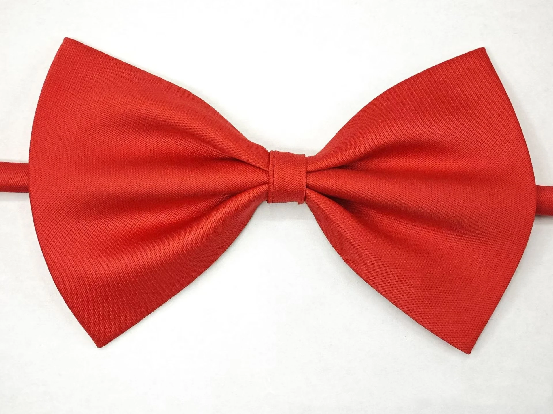factory Classic Pre-Tied Solid Butterfly Bow Tie for dog Children Plain Style in Polyester Material