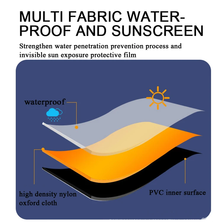 Outdoor cold drink truck protective cover Black Oxford cloth stir-frying ice machine cover Hand push refrigerator car cover