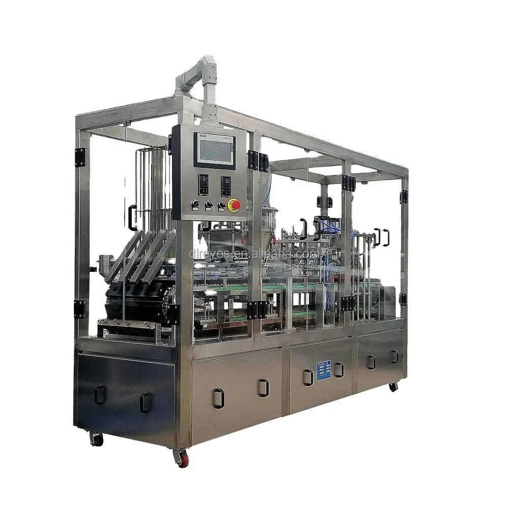 Заводская цена, машина для наполнения и запечатывания кофейных капсул, многокапсульная машина для упаковки кофейных капсул nespresso