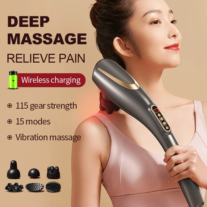 2022 new cordless Massage Gun Deep Tissue Sports OEM