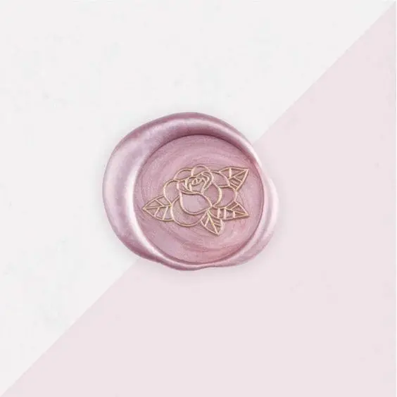 Custom Envelope with 3M Self-Adhesive Plastic Wax Different Style and Color Stamp & Sealing Wax