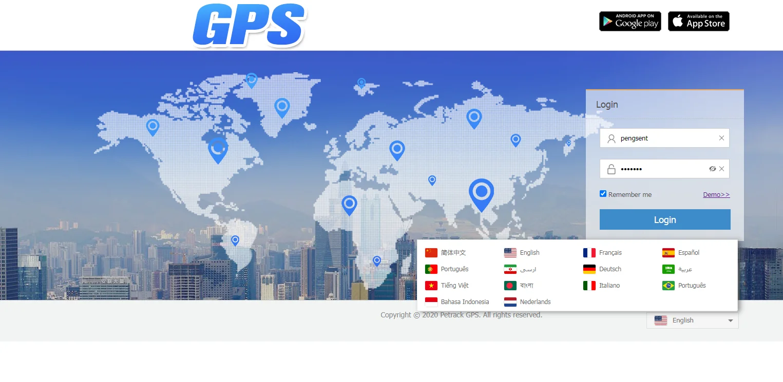 Pengsent (electric) vehicle gps tracker FM02 2G gps car tracker with sms platform remote engine cut off