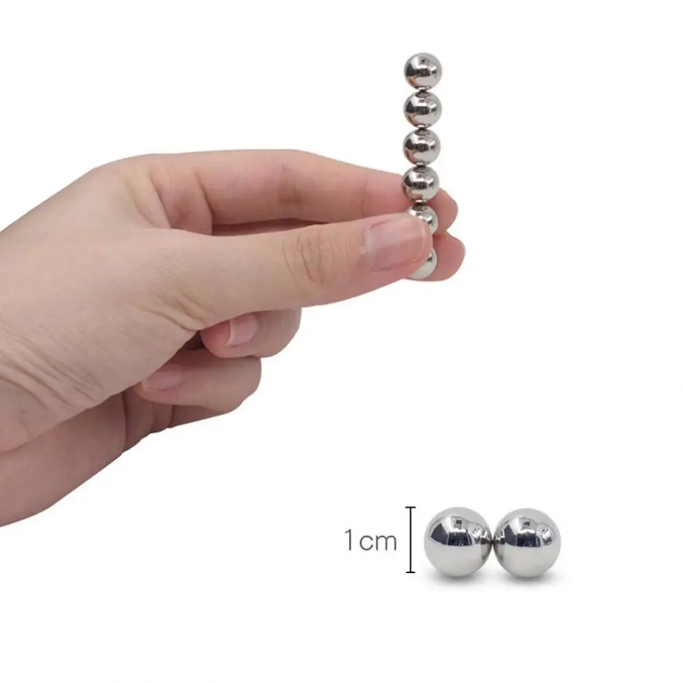Wholesale Stimulate Clitoral Nipple Metal Breast Clamp Sex Toys Magnetic Ball Nipple Clips For Women