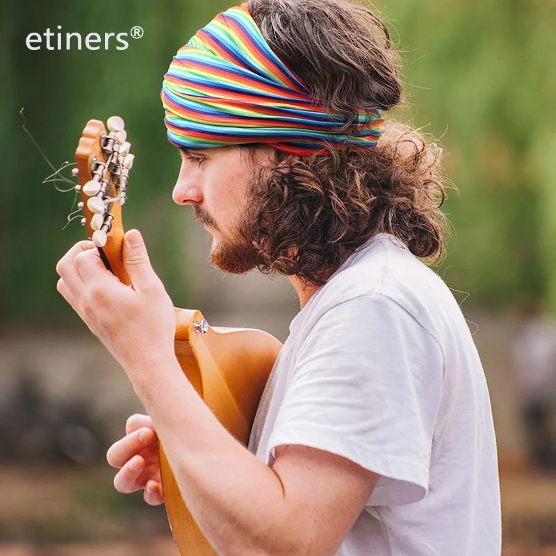 2022 Премиум Лебедь лед спандекс цветная полоса бесшовная бандана многофункциональное Спортивное ожерелье с принтом лица