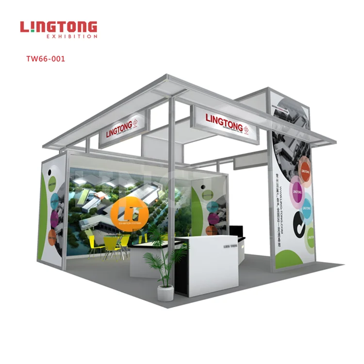 (15)Lingtong System Event Convention Show Display Exhibit Stand Trade Booth Stand Exhibition For Sale