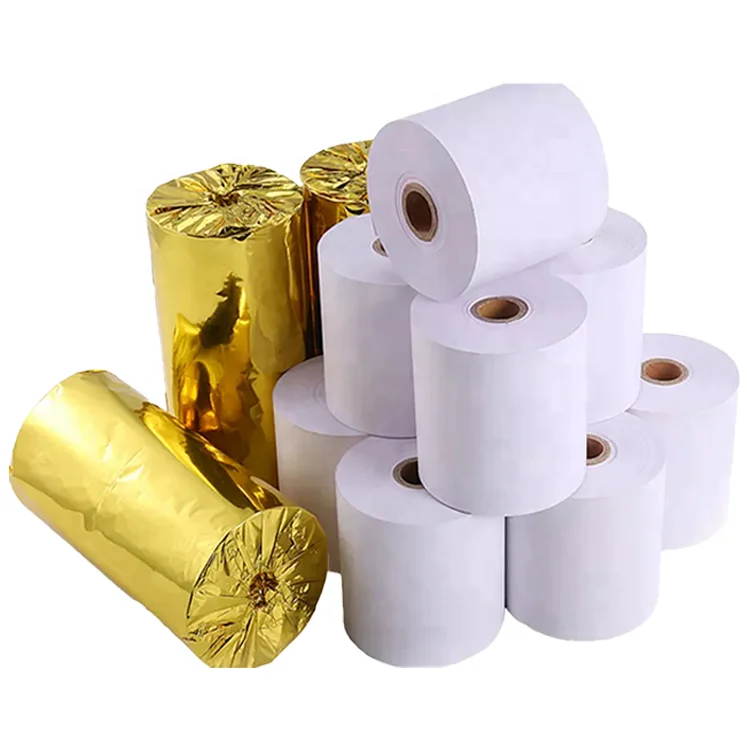 Thermal paper till roll 57x40 thermal paper jumbo roll 50gsm roll paper 57 * 40 for thermal printer