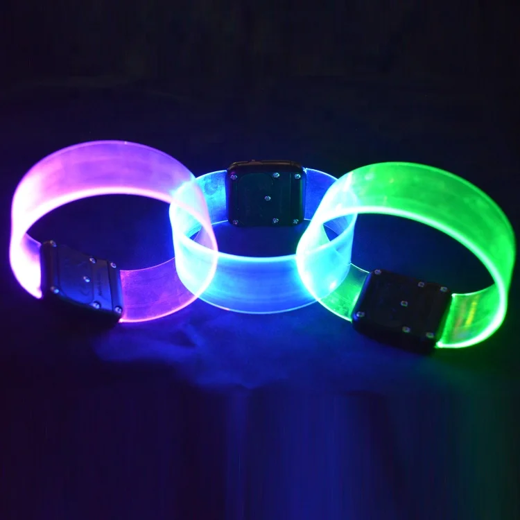 Magnet LED Bracelet Event Magnet Concert TPU Glow LED Bracelet