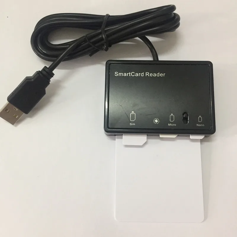 Устройство для чтения смарт-карт USB 2 0 MCR3516 ПК/SC 2G 3G 4G 5G устройство SIM-карт