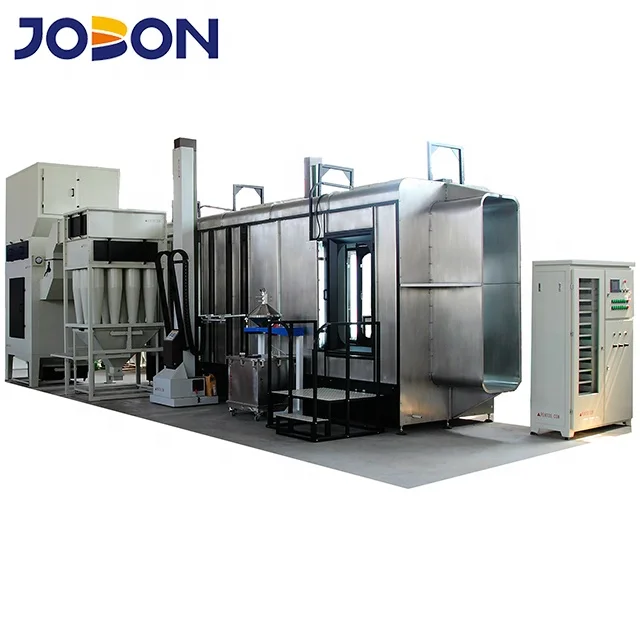 
High Quality Electrostatic Manual Powder Coating Spray Equipment For Fire Door Booth 