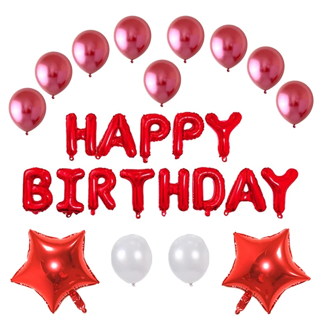 Birthday Aluminum Balloons Pink Head Cartoon Foil Balloons Kids Birthday Party Supplies Wedding Decorations