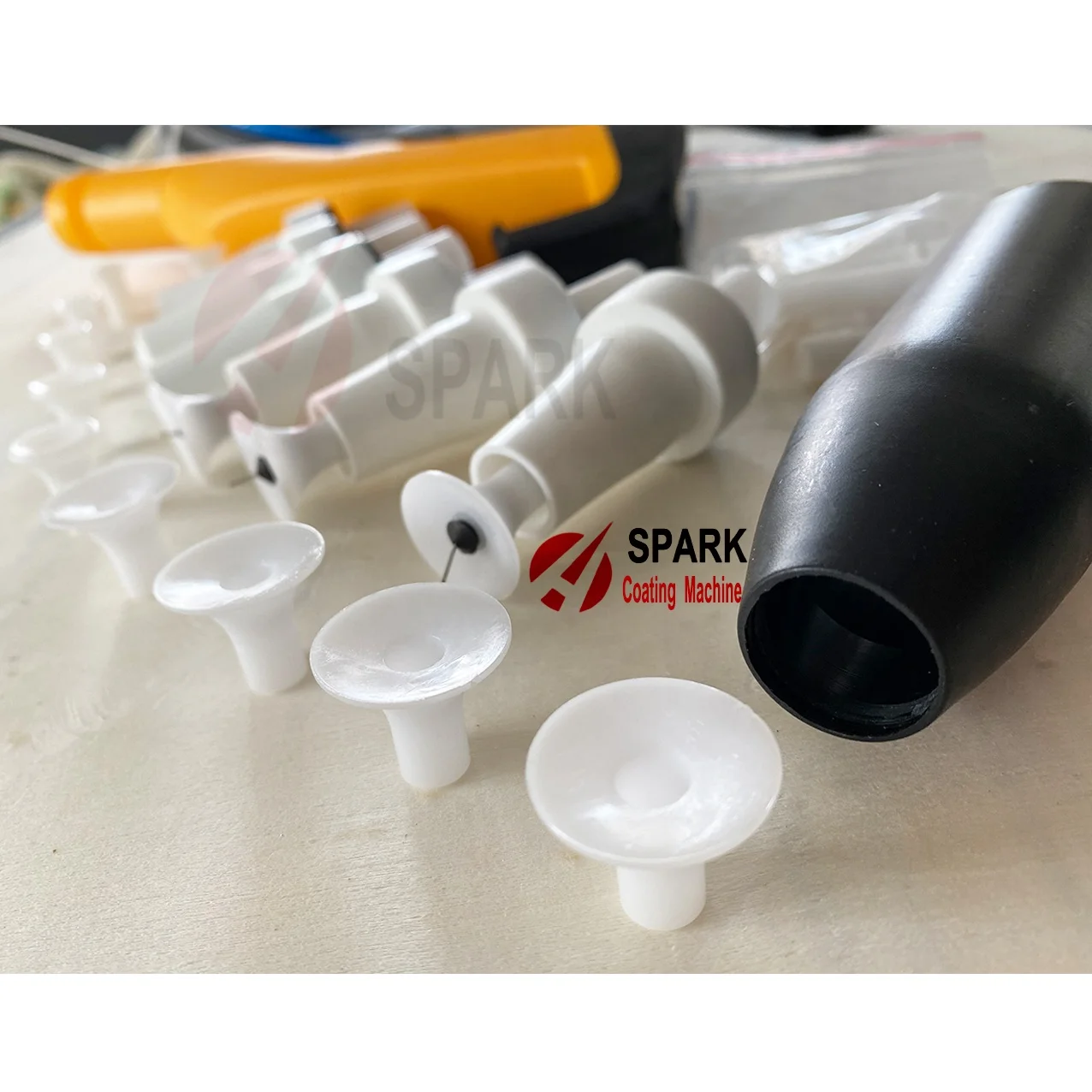 Лабораторная маленькая ручного порошкового покрытия электростатический пистолет окрасочная Хоппер порошка OptiFlow инжектор Gema PG2-A GM04 ручная насадка NS