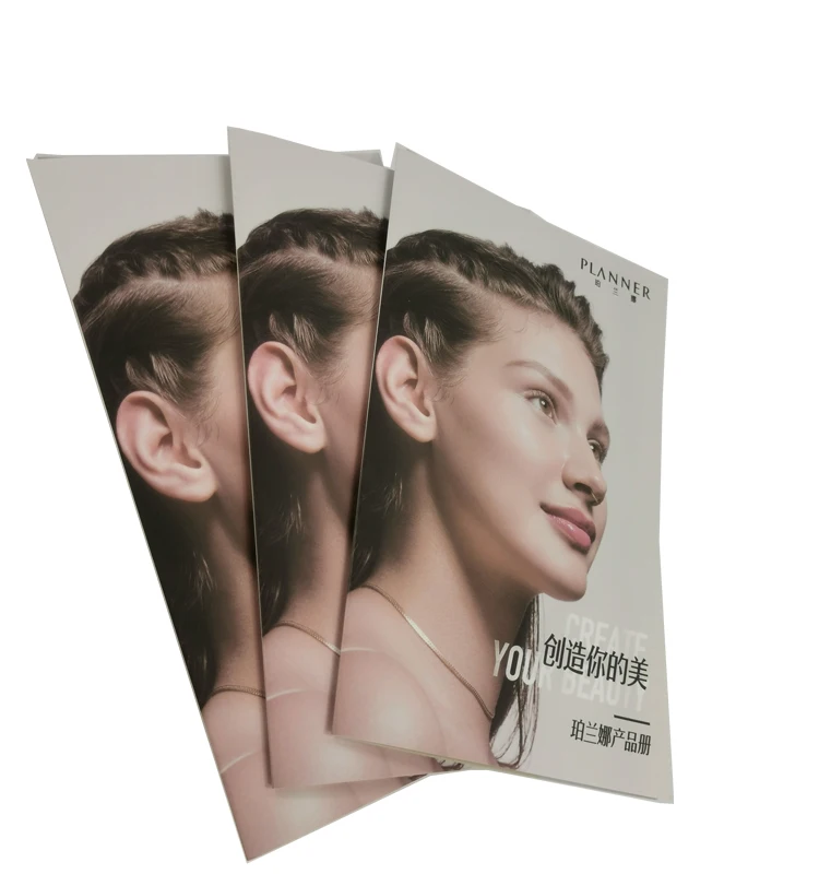 Полноцветная офсетная печать на заводе, роскошная брошюра, брошюра, печать