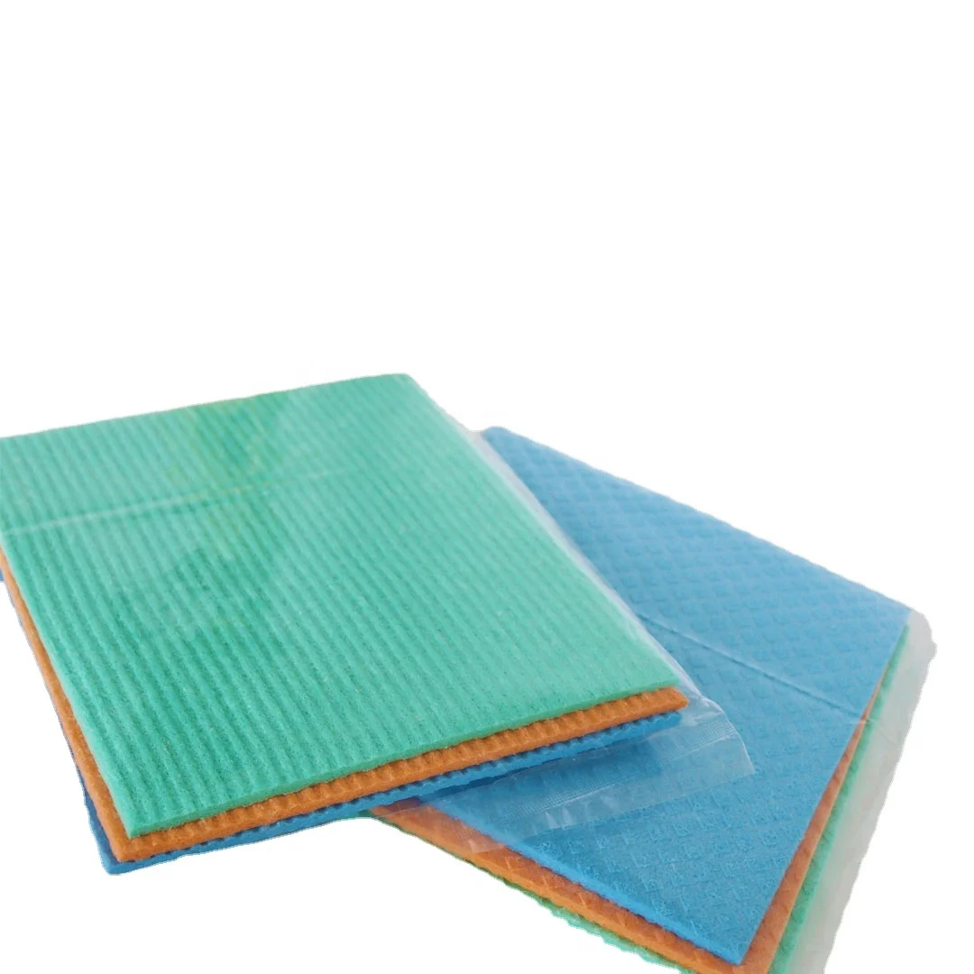 High Quality Cellulose Sponge Cloth Towel Dry Wet Rag Cleaning Cloths