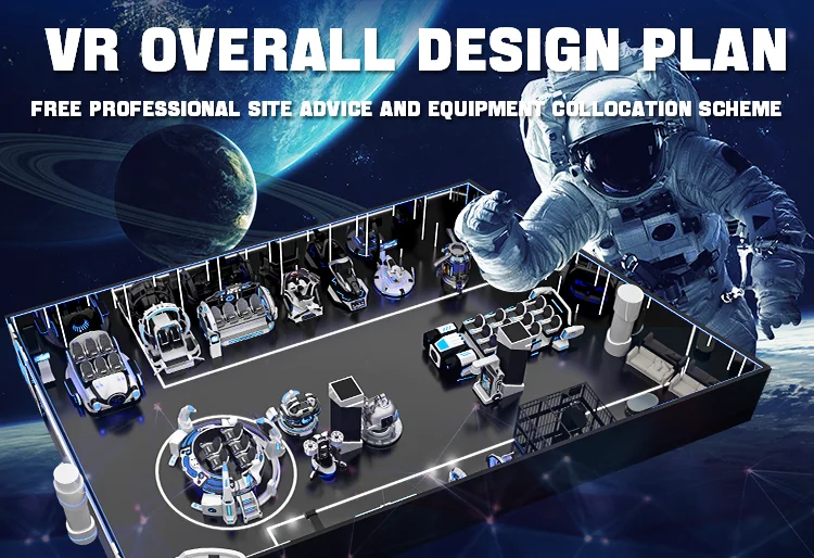 VART High-tech Realidad Virtual Video Game Machine Roller Coaster  VR Chair Flight Simulador 9D 360 VR Flying Simulator