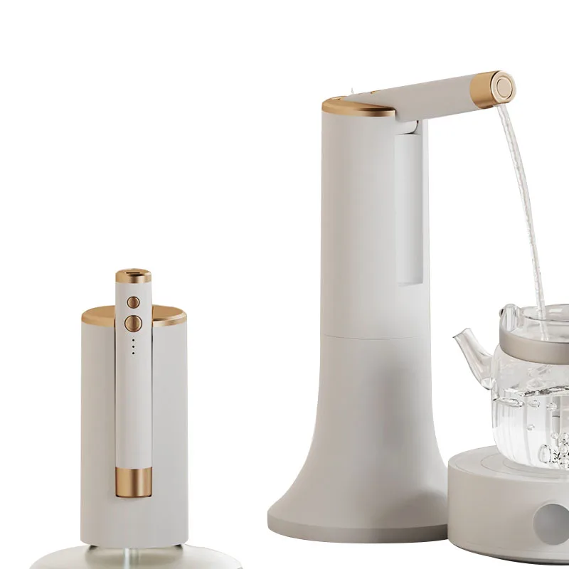 Автоматический портативный насос для бутылки с водой Электрический диспенсер воды вращается влево и вправо складной выход кемпинга кухни мастерской