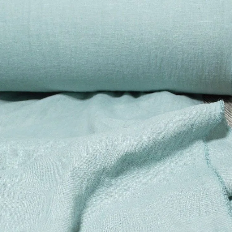  pure white woven european flax linen fabric 100% stone