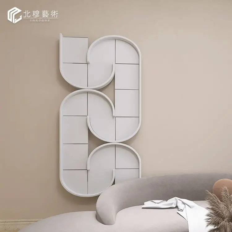 Wholesale Wall Art Decorative Painting Texture Handmade Relief Painting for Living Room Tv Background Home Decor