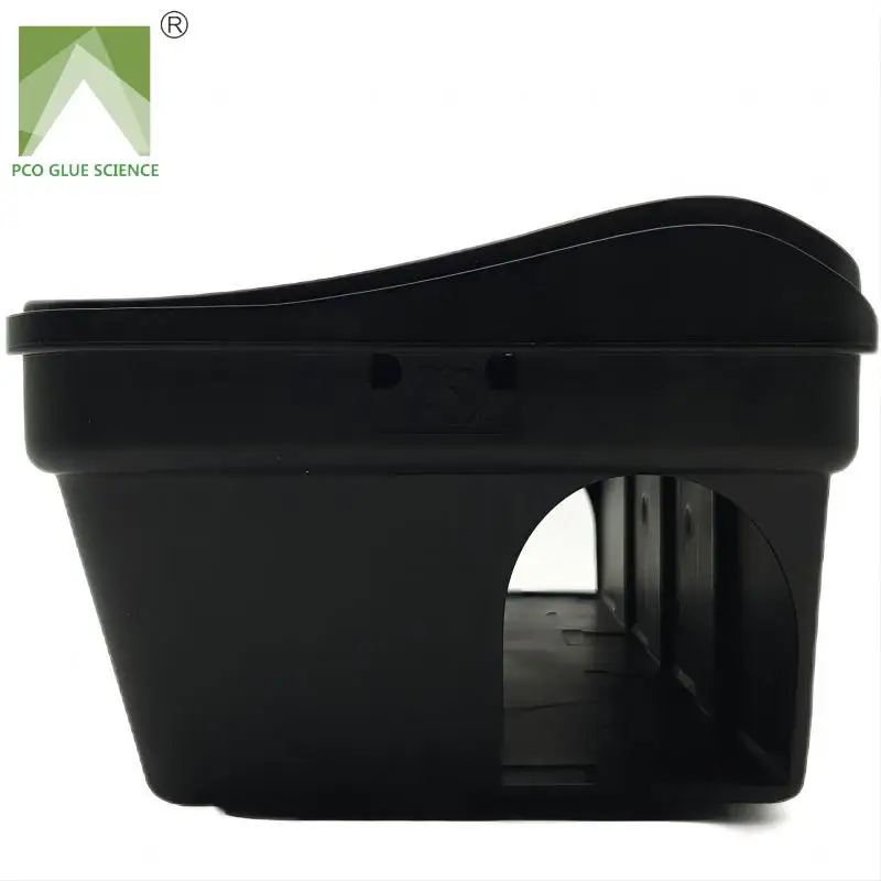 2024 New Rat Bait Station Traps Reusable Humane Rodent Box AgainstCage House to Secure Bait Block and Pellets Mouse Bait Station