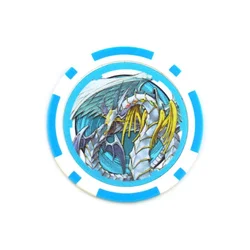 Фигурный узор, высокое качество, Индивидуальная профессиональная глина, покер, пустые пластиковые покерные чипсы