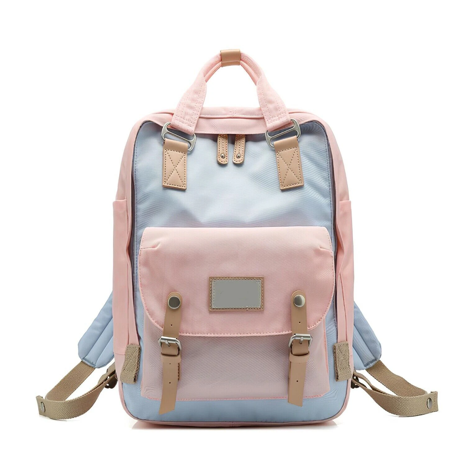 
College School Bag Outdoor Travel Bagpack Colorful Canvas Daypack 
