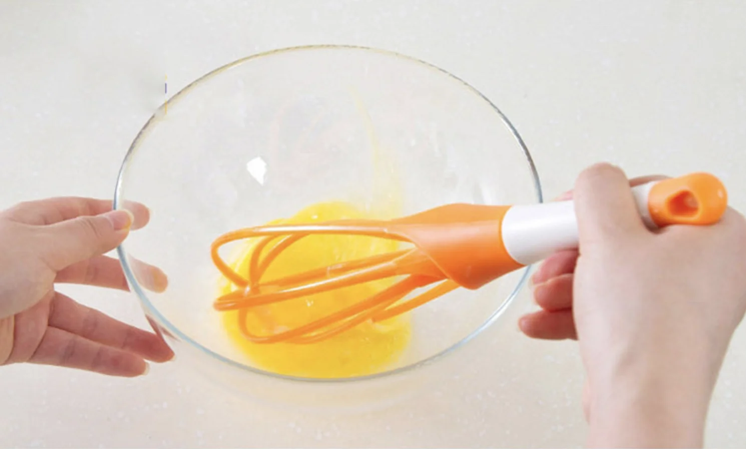 Home gadgets detachable Rotary Egg beater