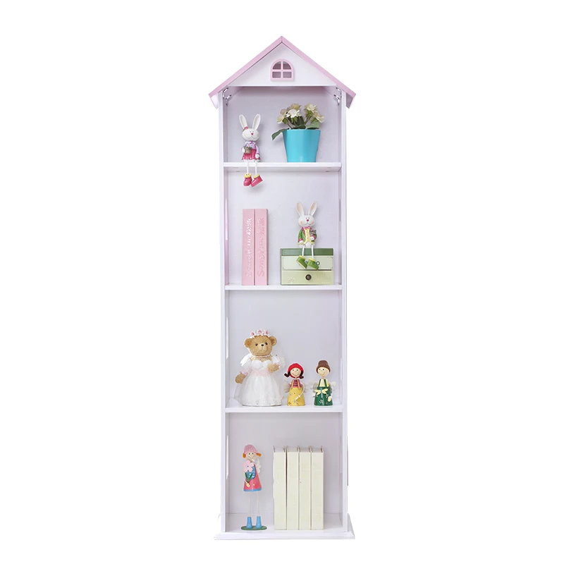 Modern Bookshelf For Children Bookcase Other Educational Toys Wooden Furniture Baby Toys Kids Wooden Doll House Kids Bookshelf
