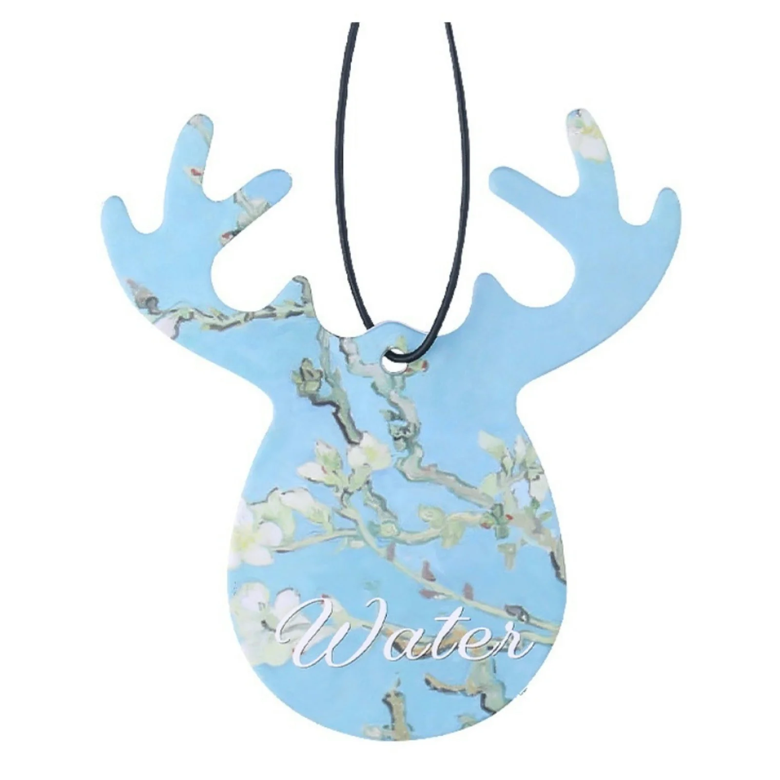 Car Air Freshener Smell Cute Antlers Shape Hanging Pendant Air Vent Fragrance Perfume Flavoring For Car Christmas
