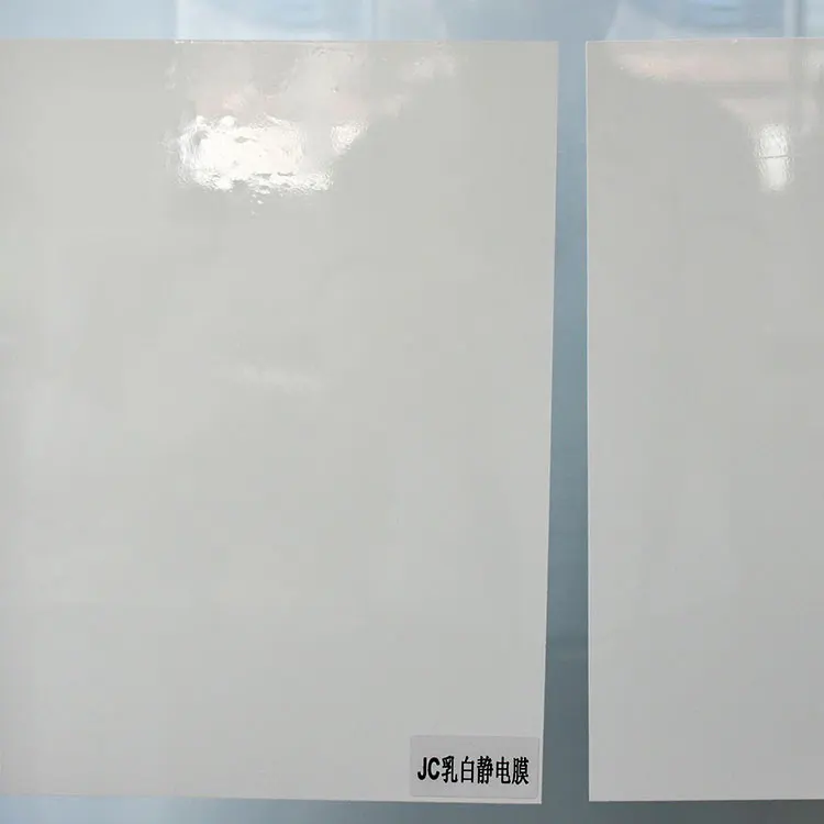 170gsm PVC Self-Adhesive Vinyl Sticker Roll Matt White Solvent Printing Wrap PET Fabric with Permanent Glue