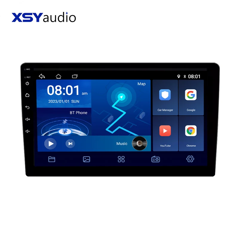 Автомагнитола 10 дюймов с 6580 чипом GPS 1 г 16