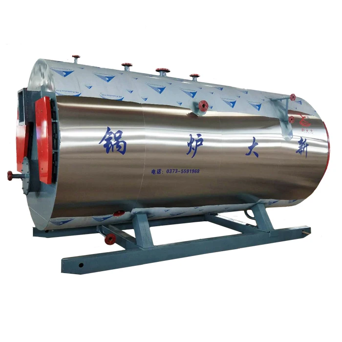 Автоматический 100HP 200HP 300HP 500HP природный газ сжиженный дизельный масляный промышленный паровой котел