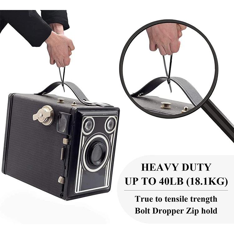 Factory direct selling cheap self-locking nylon 66 cable zip ties with self-locking cable ties plastic cable ties