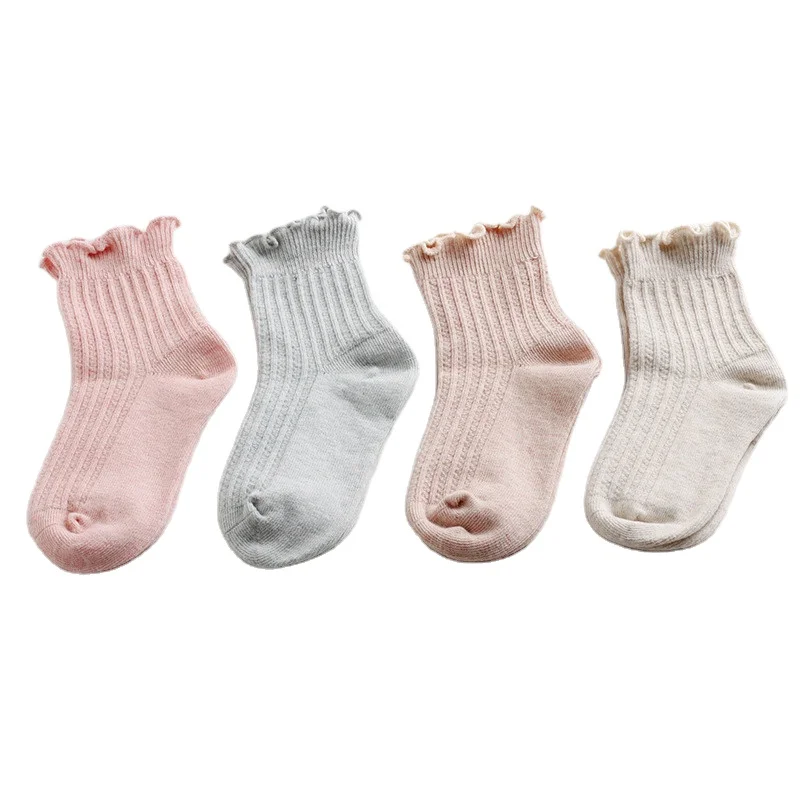 DS-413 hot sale design young girls tube socks cartoon cute baby tube socks pretty girls tube socks