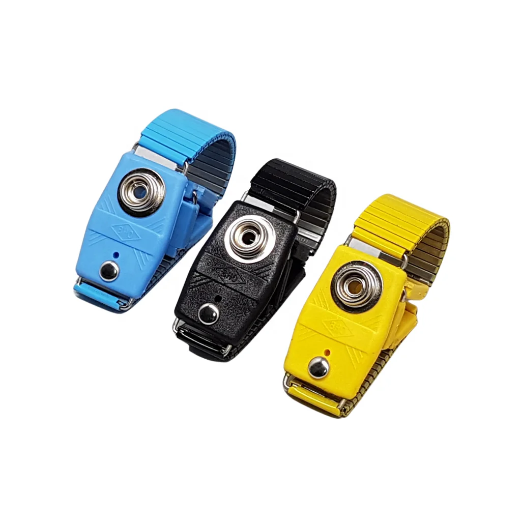 BHO-21 2-In-1 Cordless,Cord Antistatic ESD Stainless Wrist Strap Cord Antistatic Wrist Strap cordless 2-in-1 strap