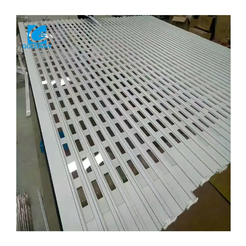 Automatic Ventilation Door Garage Door Perforated Roller Shutter Door